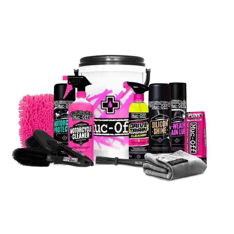 MUC-OFF  Kit pulizia moto Powersports con secchio