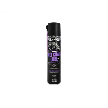 MUC-OFF  Lubrificante catena moto Wet - 400 ml