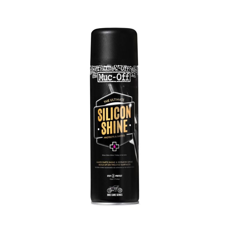 MUC-OFF  Spray protettivo moto in silicone Silicone Shine - 500 ml