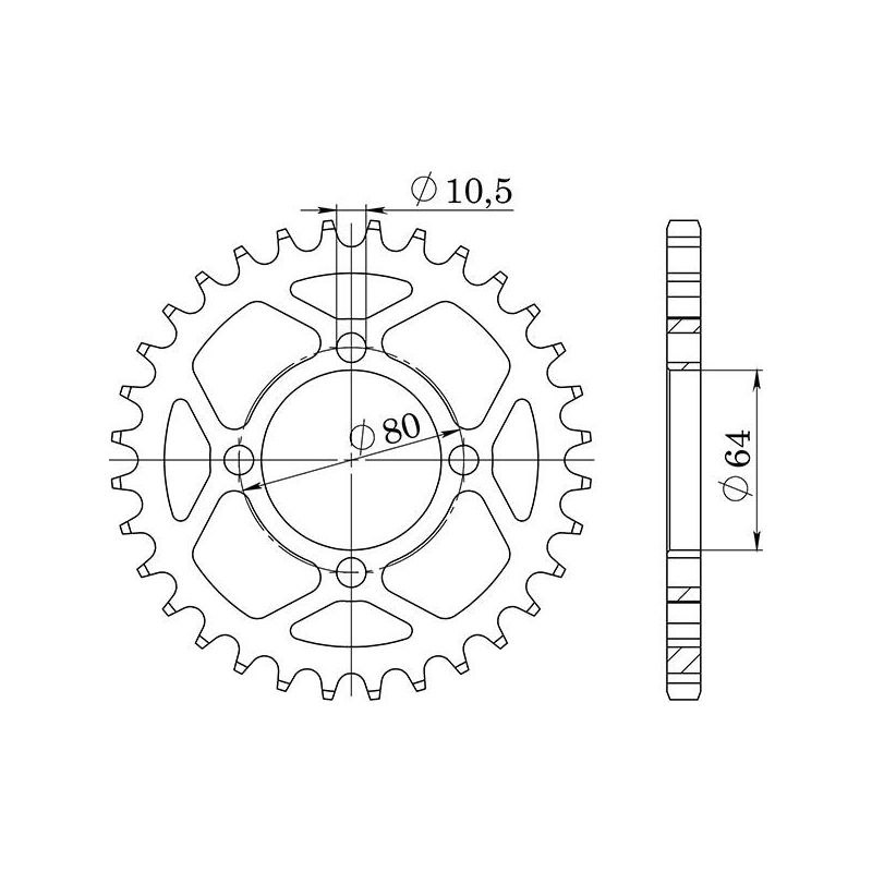 CORONA S AC P520-D32 ADLY Crossroad ATV 4T 150 05/09