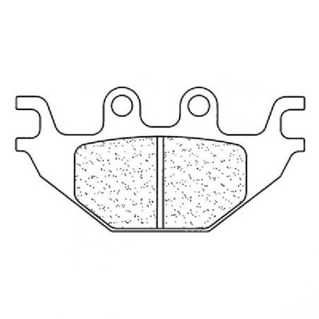 PASTIGLIA FRENO ANT. DX-SX ADLY Hurricane Quad 280 07/13