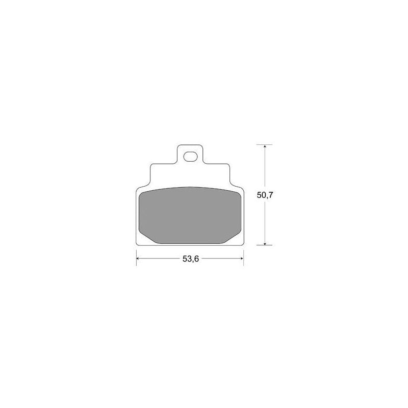 PASTIGLIA FRENO ANT. APRILIA Scarabeo 4T / Rst 4T / Net 4T (VAA00/VAC00) 100 01/09