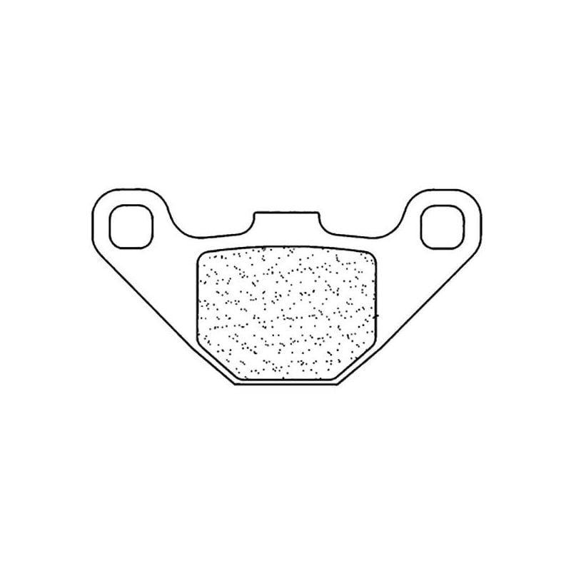 PASTIGLIA FRENO POST. APRILIA RS4 ABS / RS4 Replica ABS 4T E4/E5 (KC000/XA00AA) 125 17/22