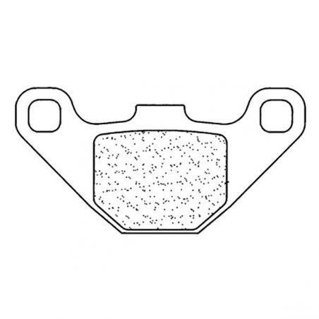 PASTIGLIA FRENO POST. APRILIA RS4 ABS / RS4 Replica ABS 4T E4/E5 (KC000/XA00AA) 125 17/22