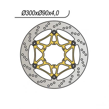 DISCO FRENO ANT. APRILIA RS4 ABS / RS4 Replica ABS 4T E4/E5 (KC000/XA00AA) 125 17/22