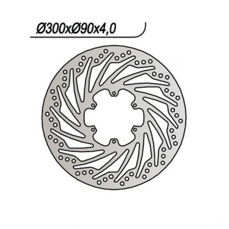 DISCO FRENO ANT. APRILIA RS4 ABS / RS4 Replica ABS 4T E4/E5 (KC000/XA00AA) 125 17/22