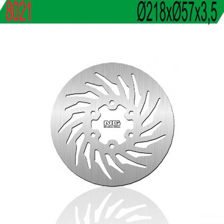 DISCO FRENO POST. APRILIA Tuono 4T ABS E4/E5 (KCA00/XAB00) 125 17/22