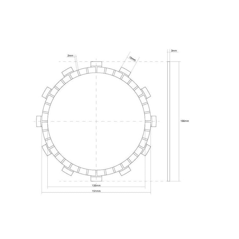 FRIZIONE DISCO SINGOLO GUARNITO BIMOTA YB5 1200 87/88