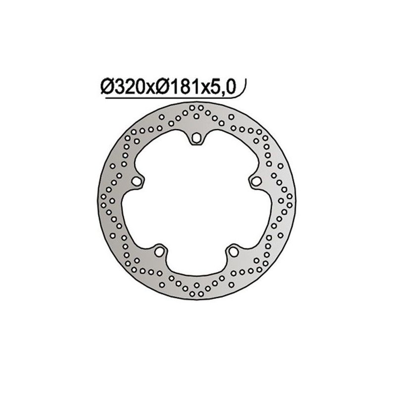 DISCO FRENO ANT. DX-SX BMW HP2 Sport 1200 08/12