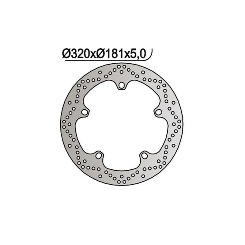 DISCO FRENO ANT. DX-SX BMW K GT 1200 08/08