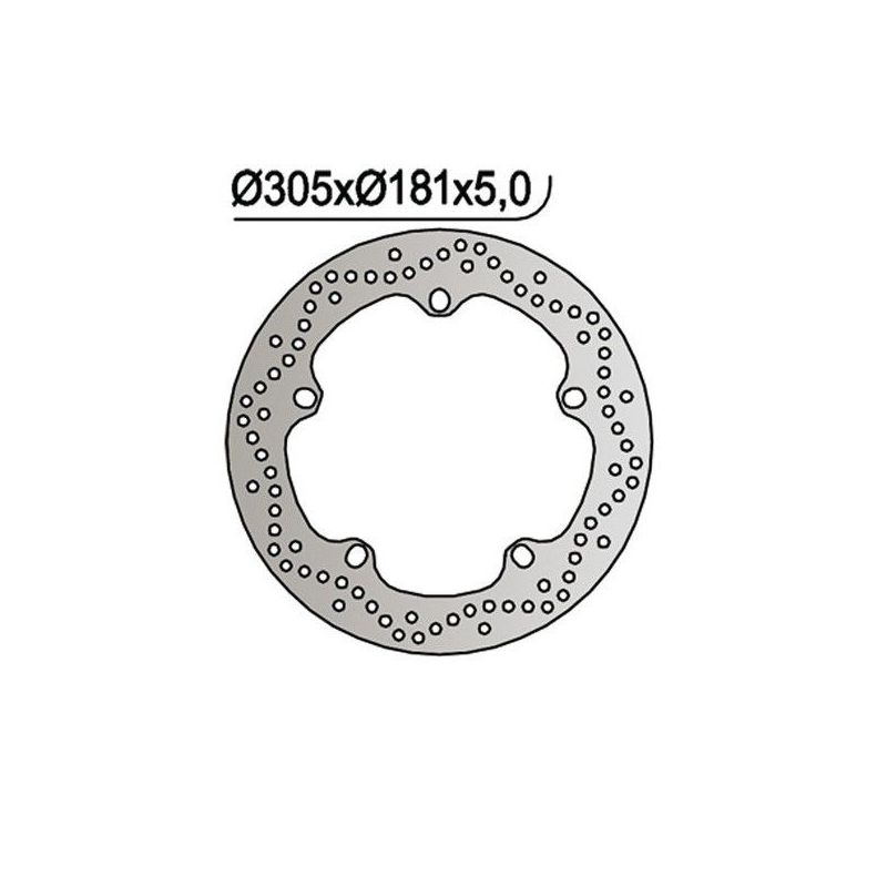 DISCO FRENO ANT. DX-SX BMW R CL Confortline 1200 01/04