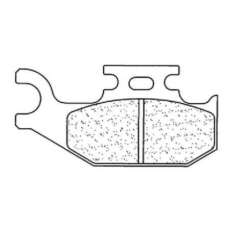 PASTIGLIA FRENO POST. BOMBARDIER-CAN AM Renegade 500 08/11