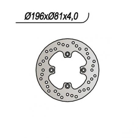 DISCO FRENO POST. BOMBARDIER-CAN AM DS, DS Baja, DS X 650 01/01