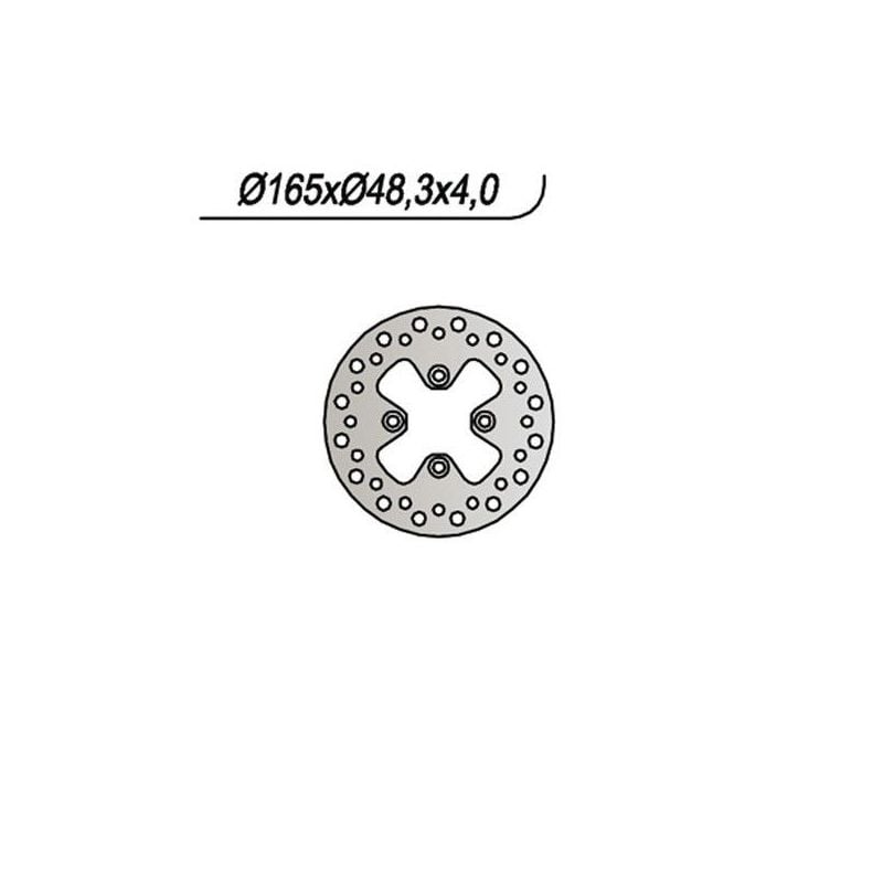 DISCO FRENO ANT. BOMBARDIER-CAN AM DS, DS Baja, DS X 650 01/01