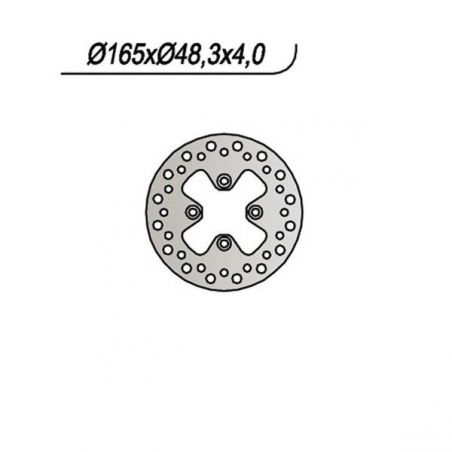 DISCO FRENO ANT. BOMBARDIER-CAN AM DS, DS Baja, DS X 650 01/01