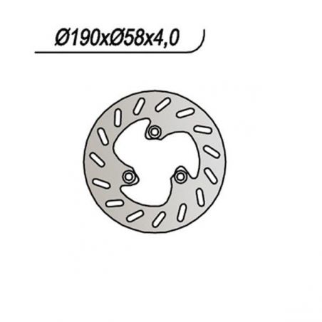 DISCO FRENO ANT. CPI Hussar 50 01/02