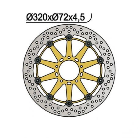 DISCO FRENO ANT. DX-SX DUCATI streetfighter v2 955 22/22