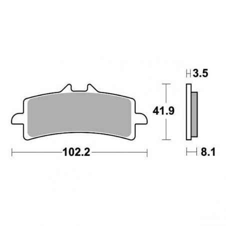 PASTIGLIA FRENO ANT. DX-SX DUCATI XDiavel S 1262 16/23