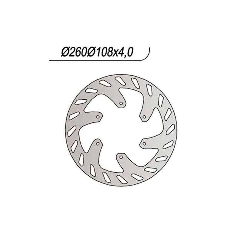 DISCO FRENO ANT. FACTORY Chrono SM 50 02/02