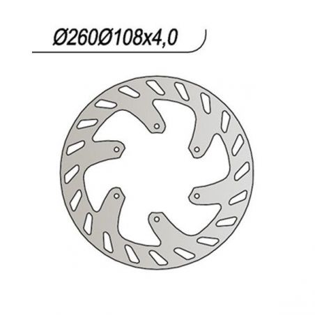 DISCO FRENO ANT. FACTORY Chrono SM 50 02/02