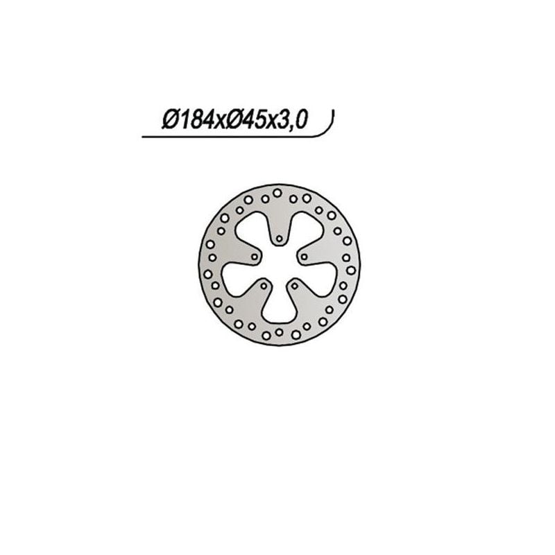 DISCO FRENO ANT. FACTORY Phantom R12 Air 50 04/05