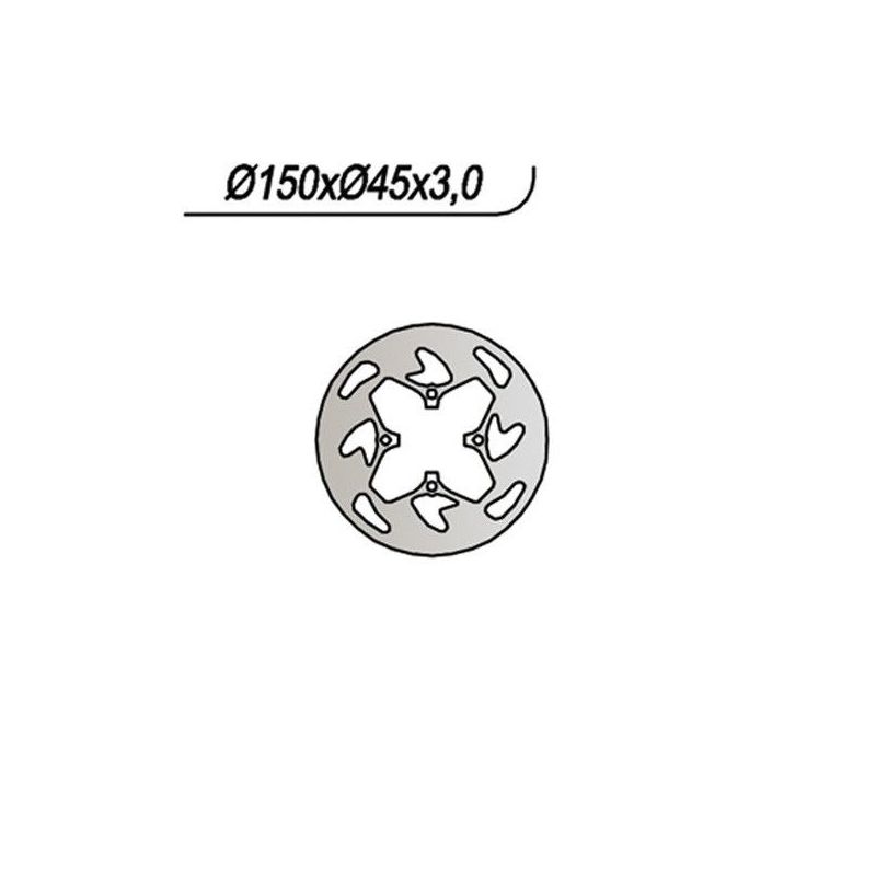 DISCO FRENO POST. FAMOTO RX C 65 06/06