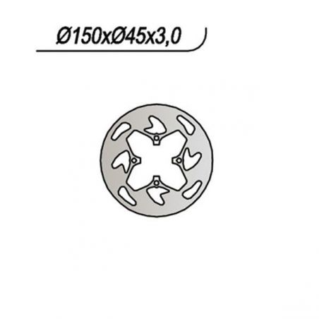 DISCO FRENO POST. FAMOTO RX C 65 06/06