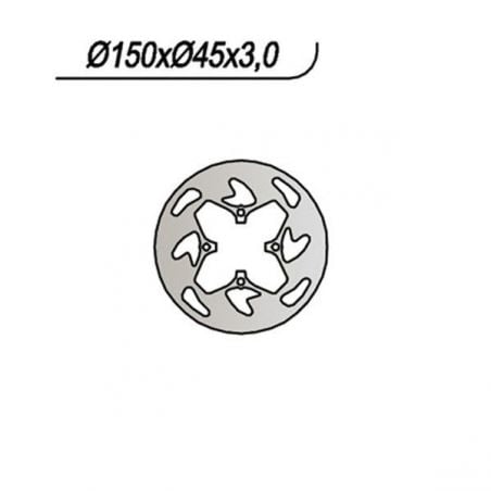 DISCO FRENO POST. FAMOTO RX C 65 06/06
