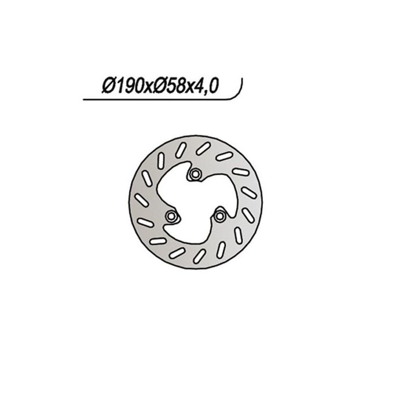 DISCO FRENO ANT. GENERIC Ideo 2T 50 05/10