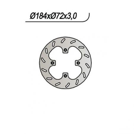DISCO FRENO ANT. HM - VENT Baja 12 50 01/02