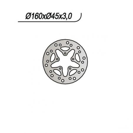 DISCO FRENO POST. HM - VENT Baja 15 50 03/05