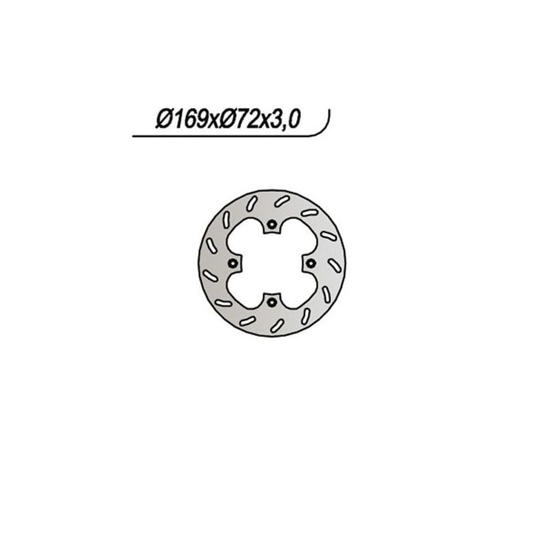 DISCO FRENO ANT. HM - VENT CRX 10 / 10 Senior 50 01/02