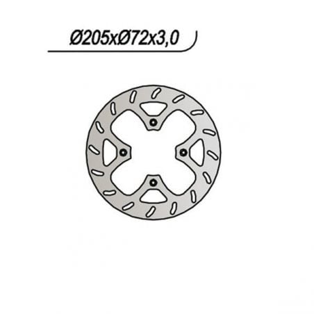 DISCO FRENO ANT. HM - VENT CRX 12 50 01/02