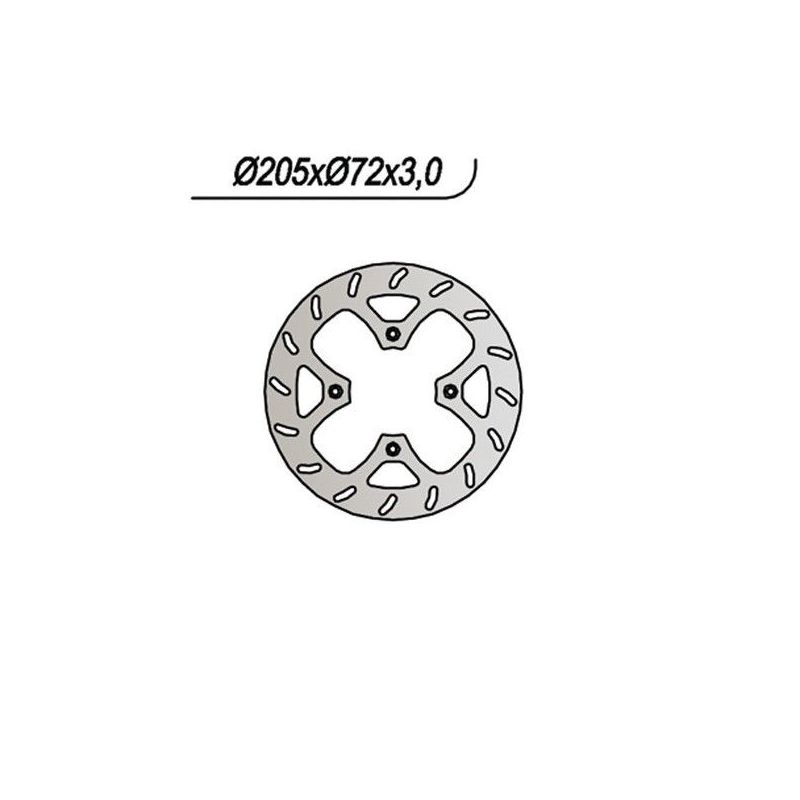 DISCO FRENO ANT. HM - VENT CRX 15 50 01/02