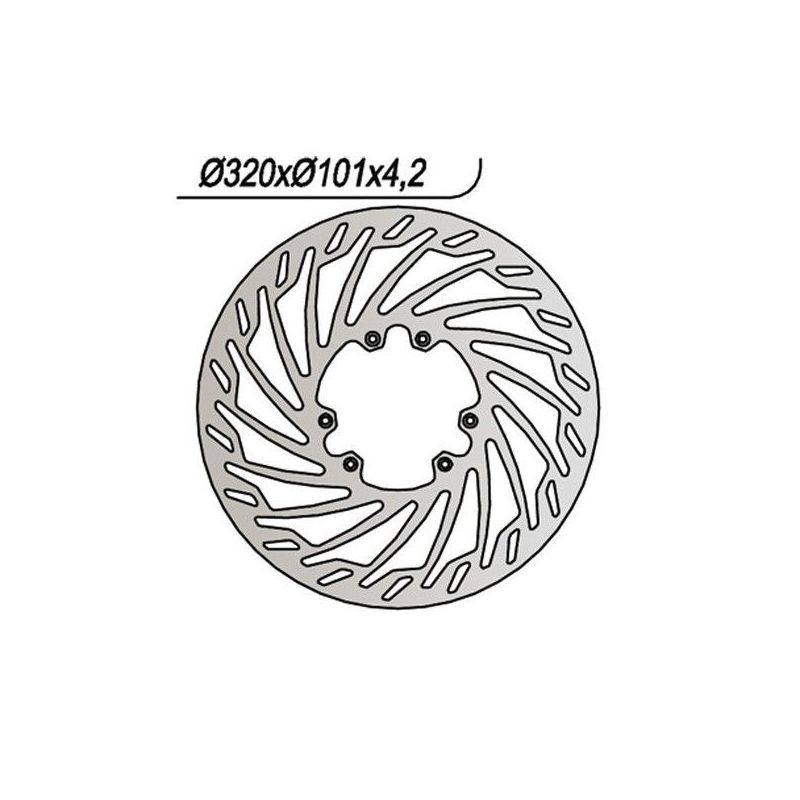 DISCO FRENO ANT. HM - VENT CRE X 250 04/06