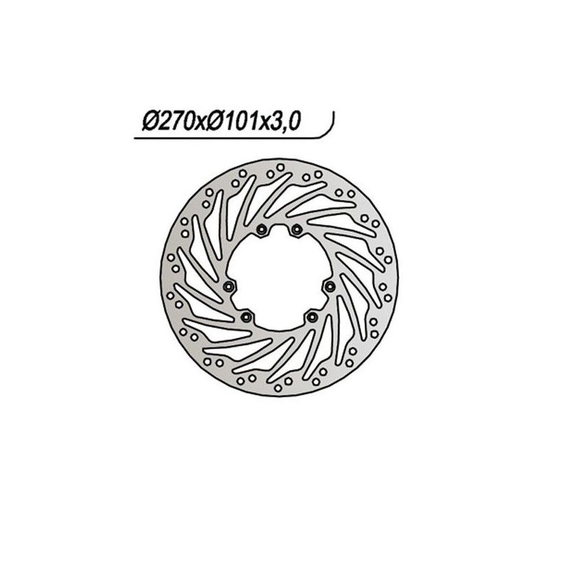 DISCO FRENO ANT. HM - VENT CRE X 250 04/06