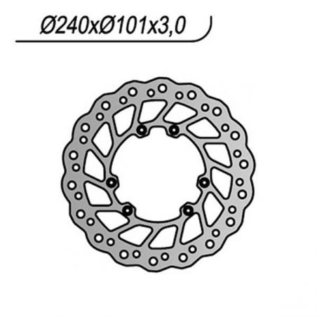 DISCO FRENO ANT. HM - VENT CRF R SM / CRMF R 250 04/09