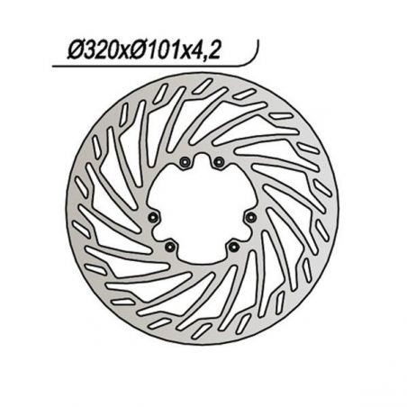 DISCO FRENO ANT. HM - VENT CRE F X 300 09/10