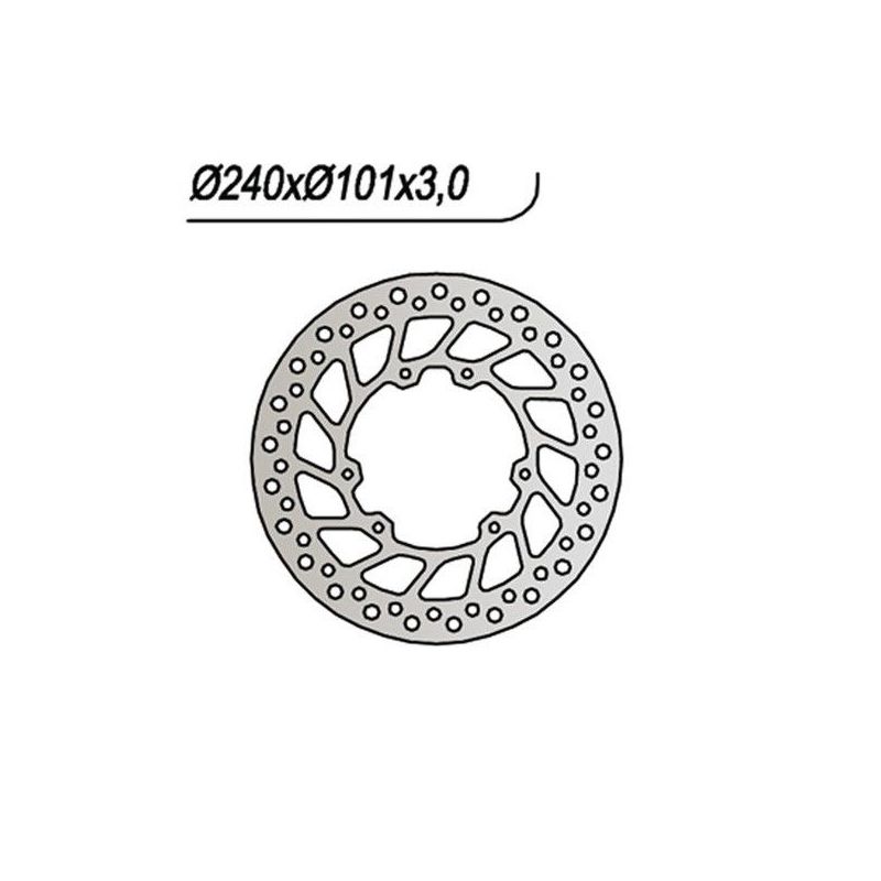 DISCO FRENO ANT. HM - VENT CRE F (PE05) 450 02/04