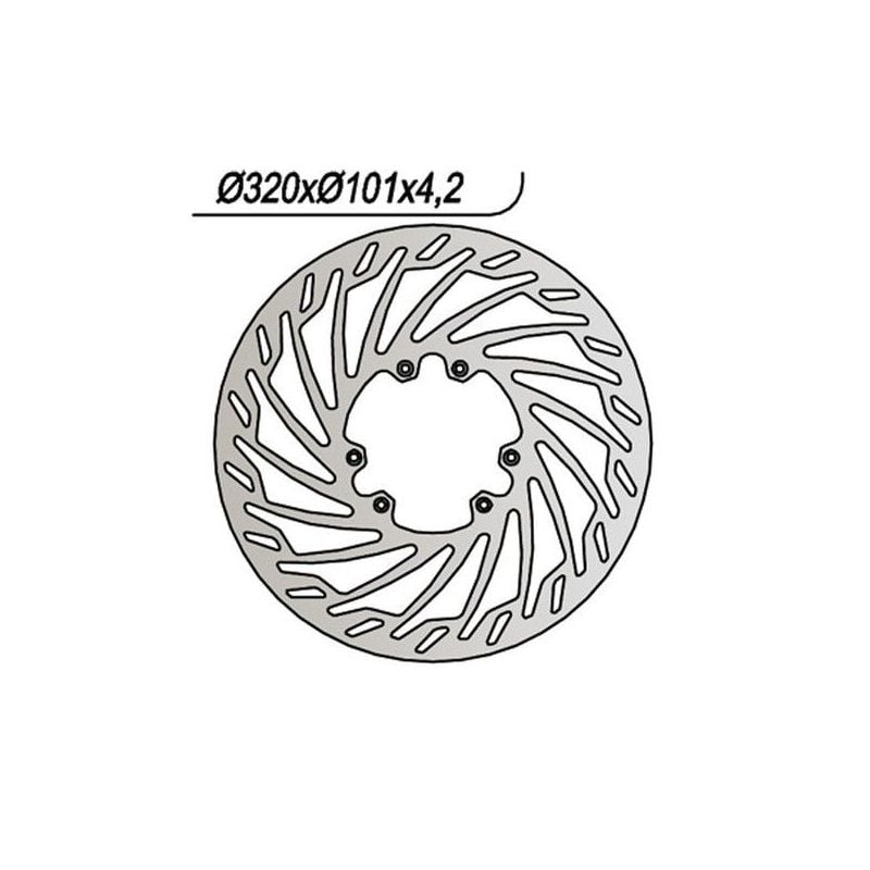 DISCO FRENO ANT. HM - VENT CRF R Supermotard 450 02/04