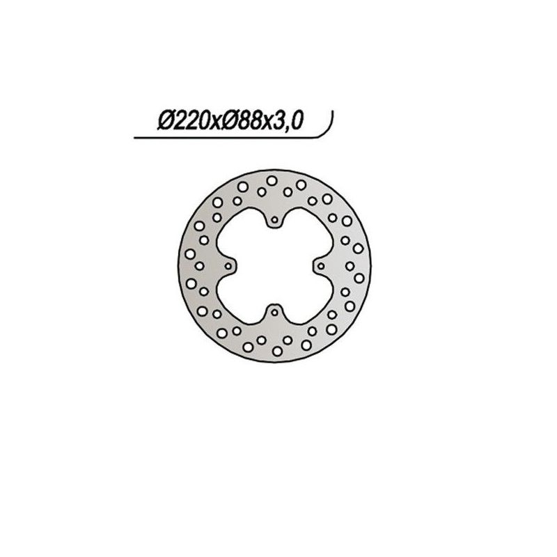 DISCO FRENO ANT. HONDA CR R (BIG WHEEL) 80 96/02