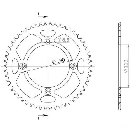 CORONA S AL P420-D49 HONDA CR R (SMALL WHEEL) 80 85/85