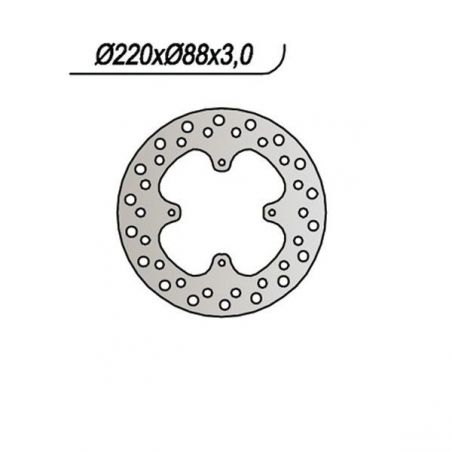 DISCO FRENO ANT. HONDA CR R (BIG WHEEL) 85 03/07