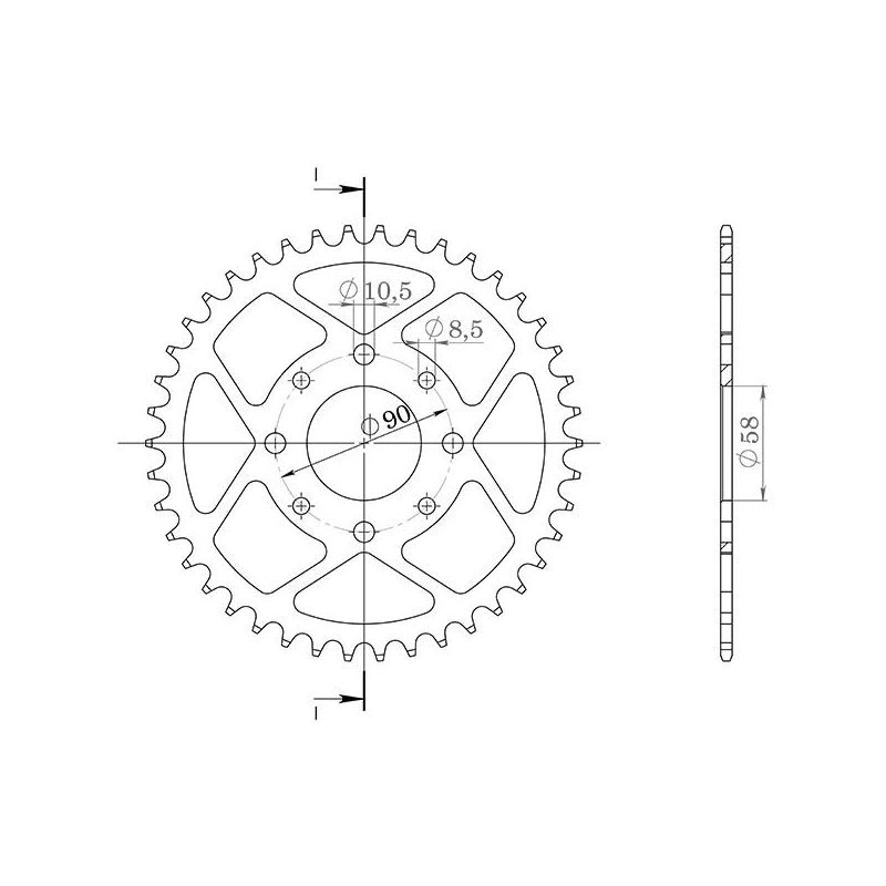 CORONA S AC P520-D39 HONDA Ca Rebel 125 95/00