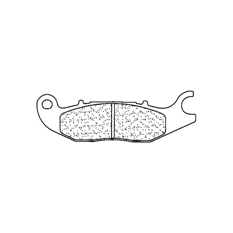PASTIGLIA FRENO ANT. HONDA CBR R (JC34/J39/J50) 125 04/13