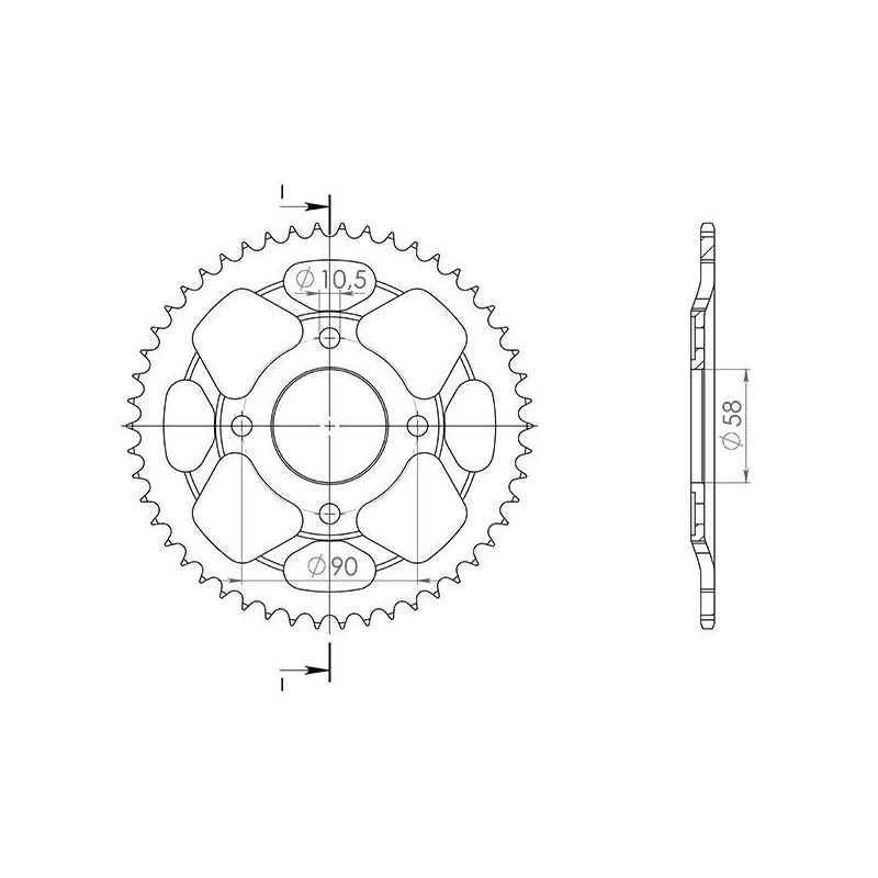 CORONA S AC P428-D50 HONDA CLR City Fly 125 98/03
