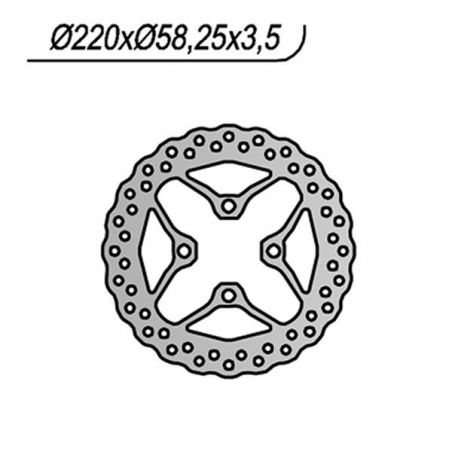 DISCO FRENO ANT. HONDA SH MODE (ANC125)(JF71A/JK01A) 125 17/22