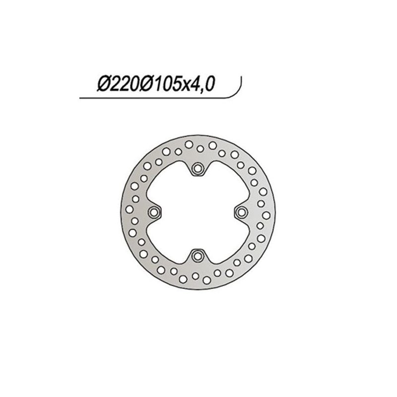 DISCO FRENO POST. HONDA XL V Varadero 125 01/11