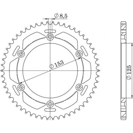 CORONA S AC P428-D54 HONDA XR L 125 03/08