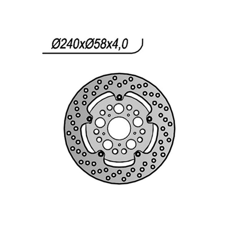 DISCO FRENO ANT. HONDA XR L 125 03/08